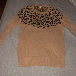 Cheetah sweater
